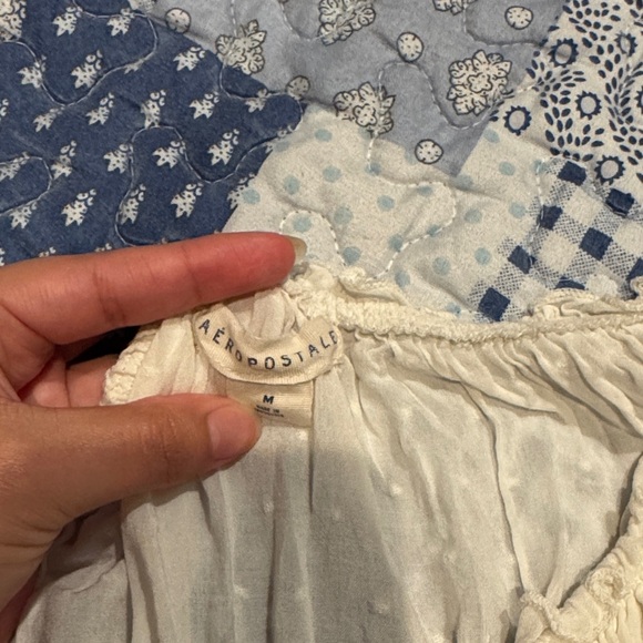 Aeropostale Cream Sleeveless dress - Picture 2 of 4